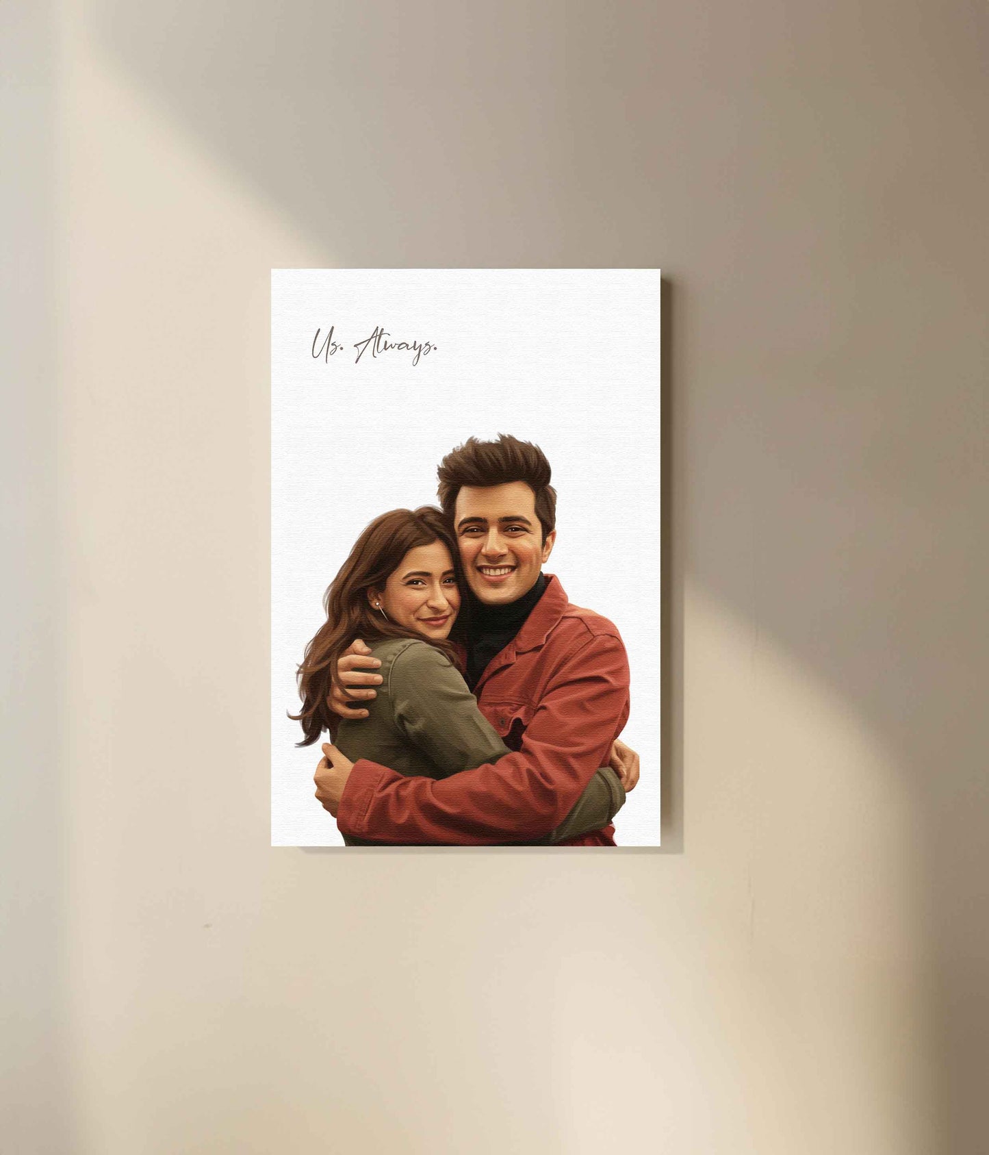 Custom Couple Portrait - Canvas