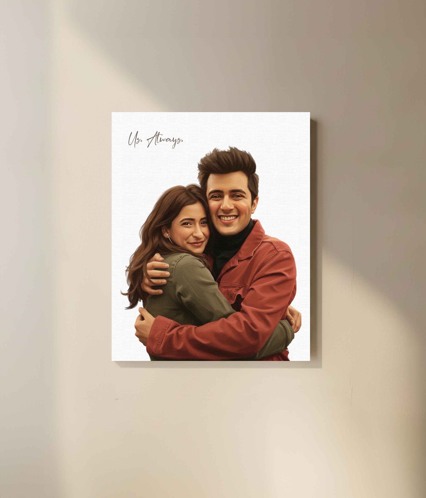 Custom Couple Portrait - Canvas