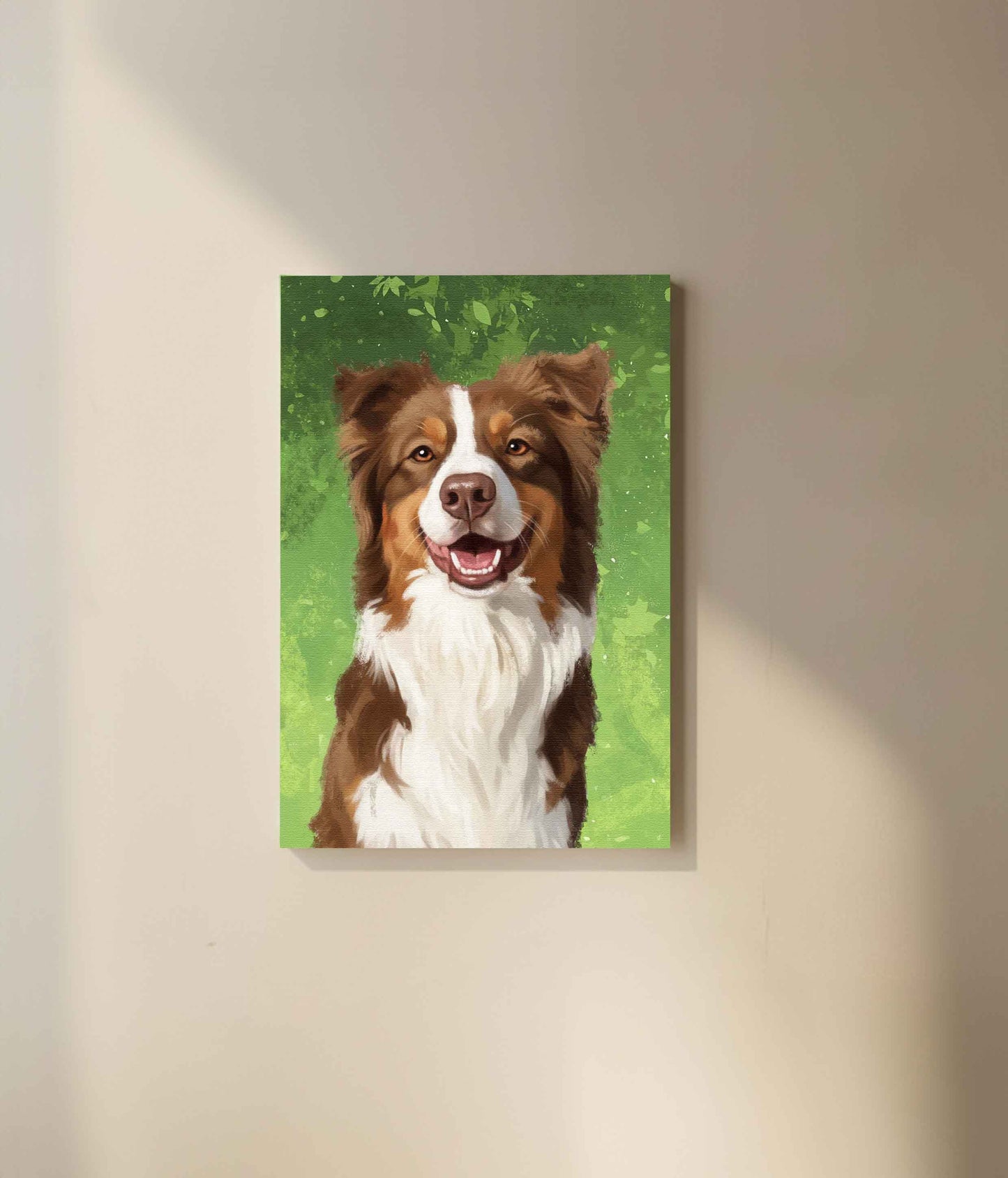 Custom Pet Portrait - Canvas (Themed Background)