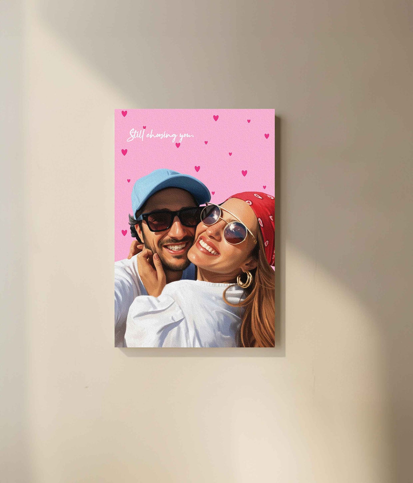 Custom Couple Portrait - Canvas