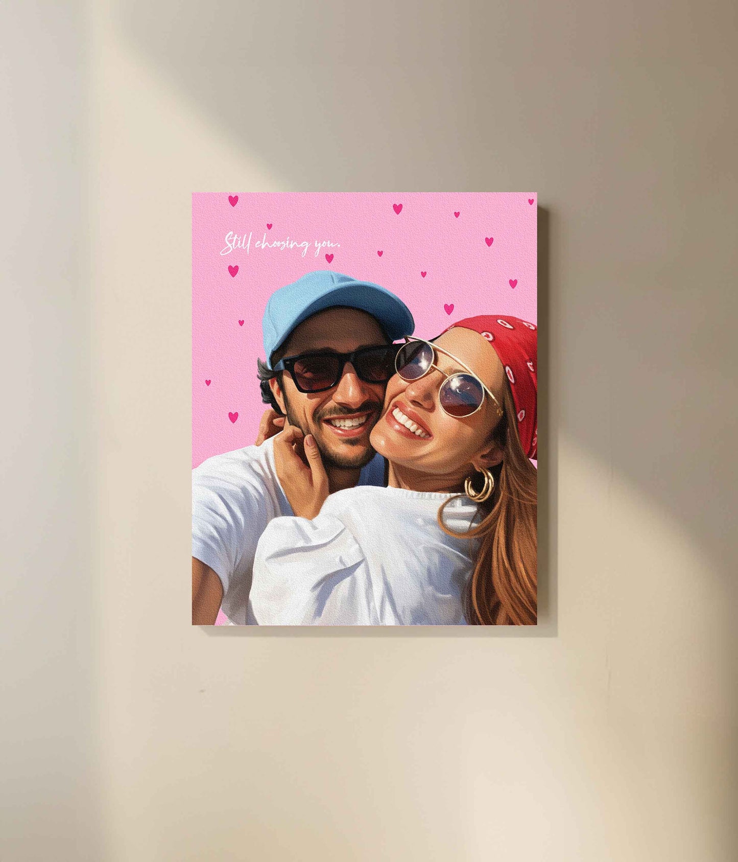 Custom Couple Portrait - Canvas