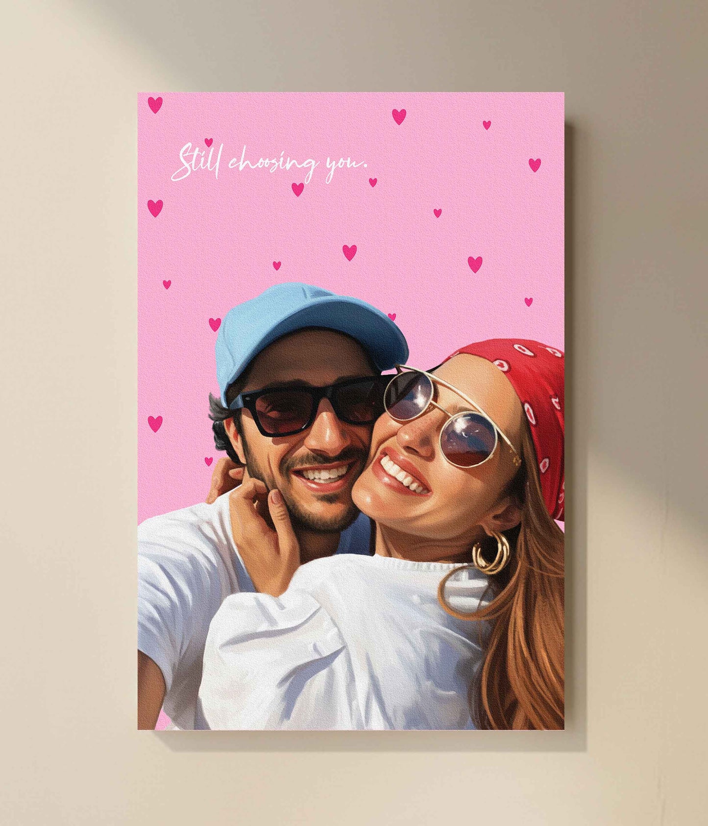 Custom Couple Portrait - Canvas