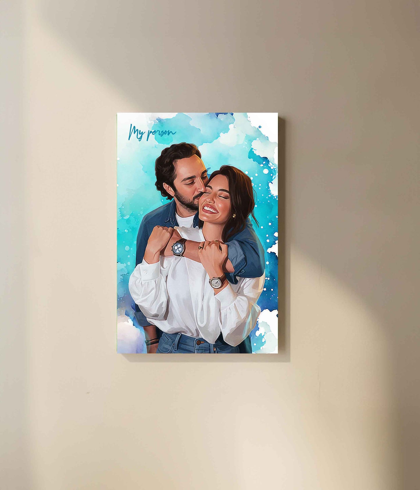 Custom Couple Portrait - Canvas