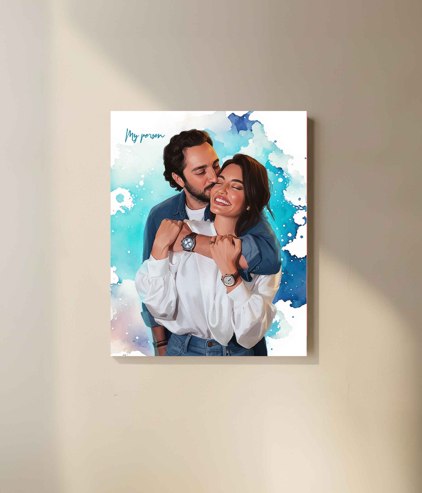 Custom Couple Portrait - Canvas